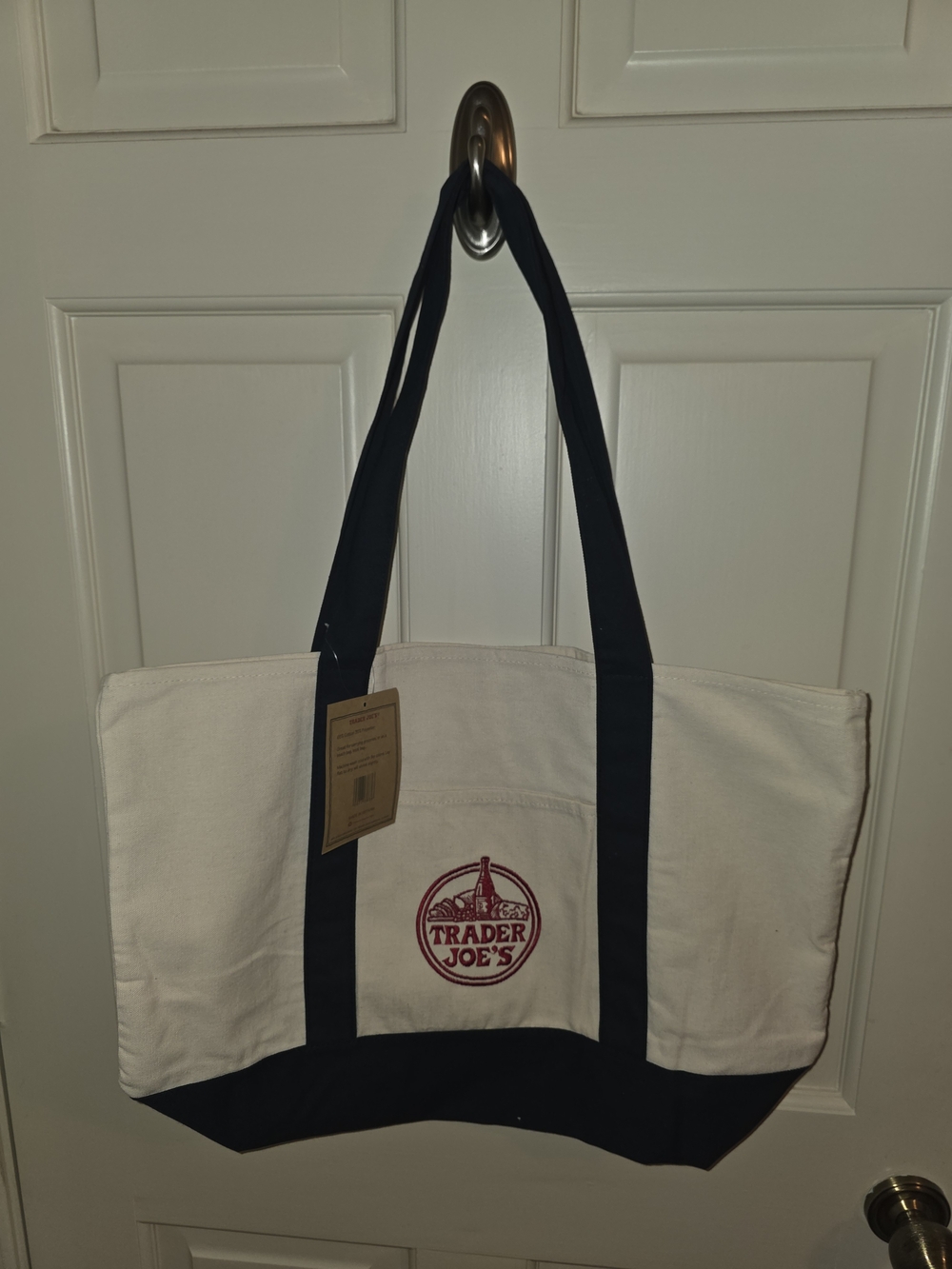 Trader Joe's Reusable Canvas Tote Bag